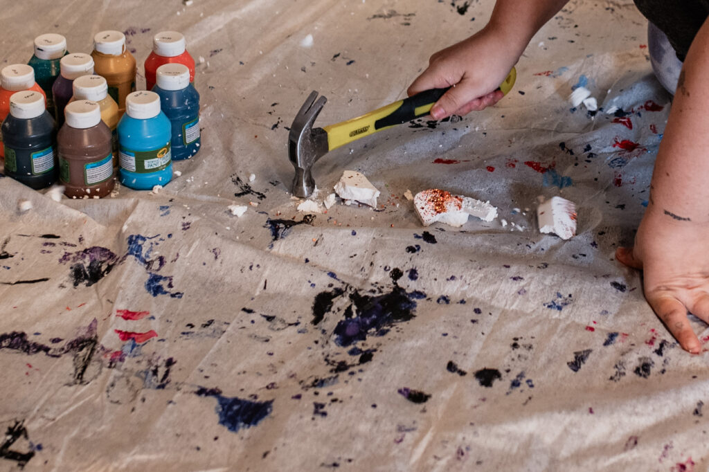 Controlling emotional releases in a safe and supportive environment